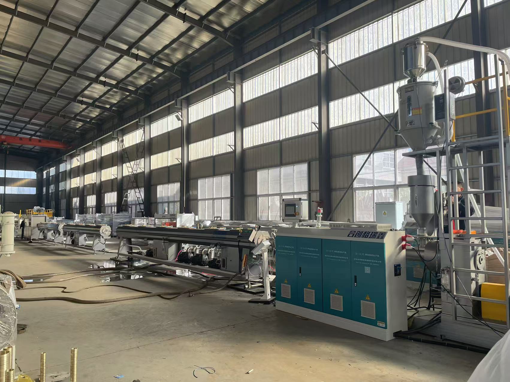 Mesin paip HDPE 20-110mm berjaya diuji