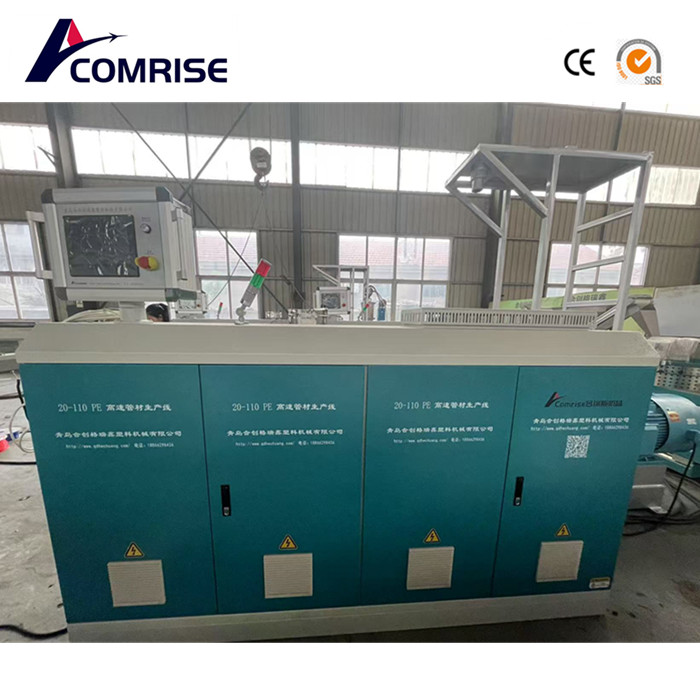 Perhimpunan mesin paip HDPE 20-110mm selesai