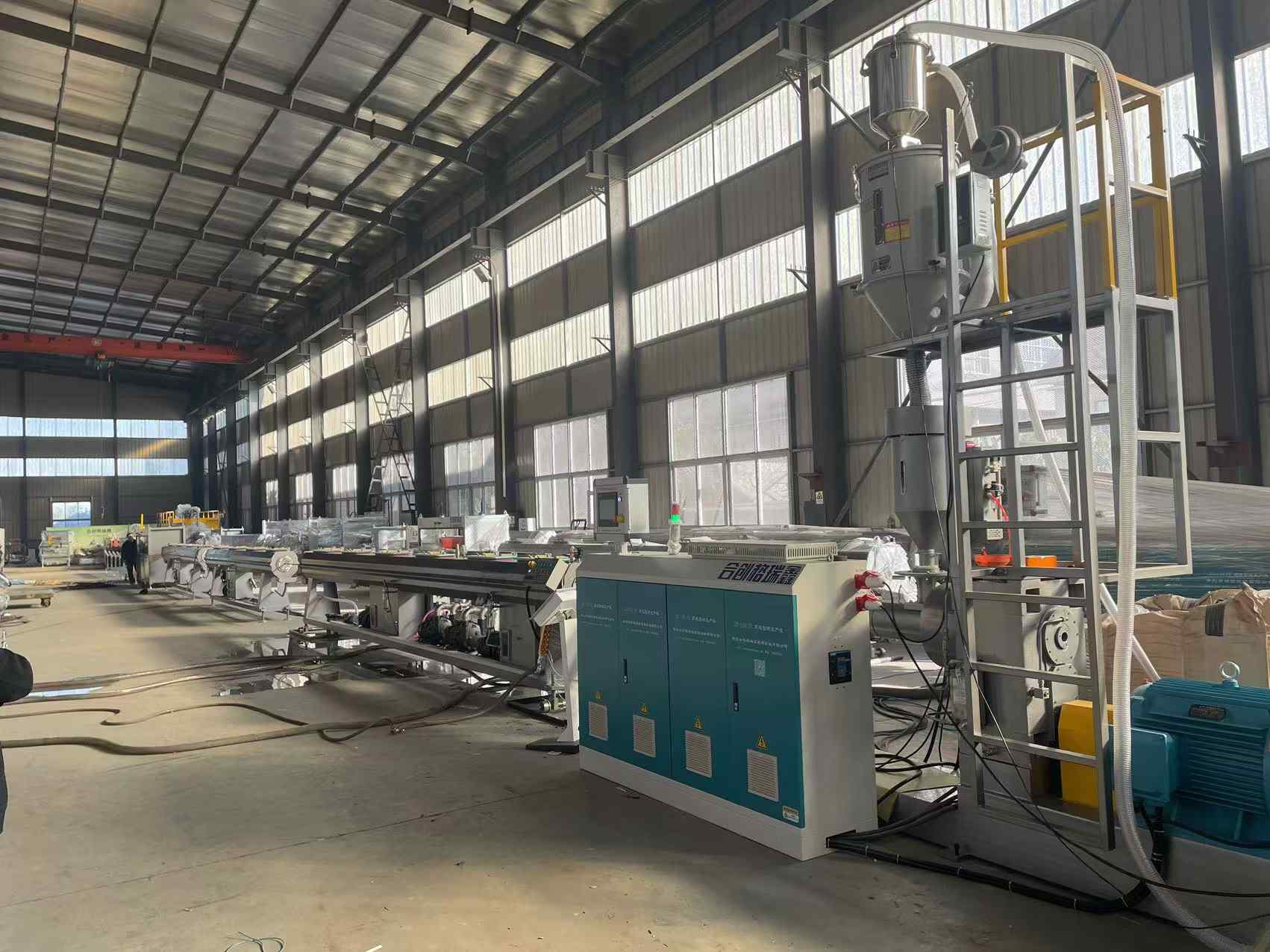 Mesin berkelajuan tinggi 20mm-110mm HDPE