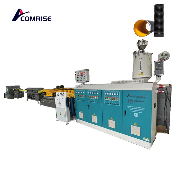 40-160mm Double Wall Line Production Pipa Bergalap