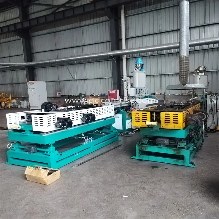Extruder paip beralun