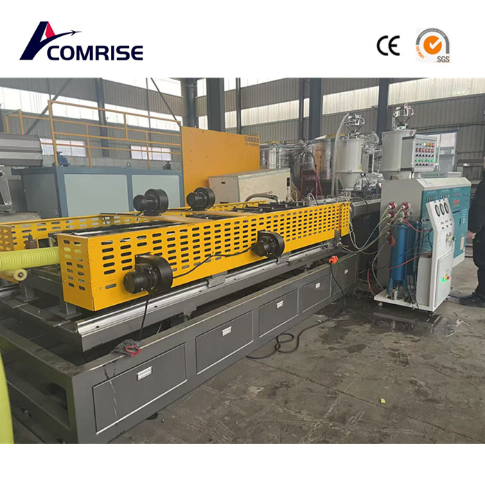 Mesin extruder paip bergelombang bergelombang dua kali